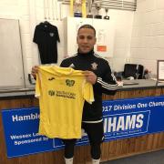 Barry Mason joins Hamble Club (photo: HCFC)