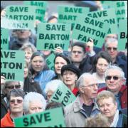 Barton Farm Protesters