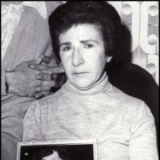 Mary Sedotti pictured after her daughter Teresa's murder.