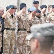 British Troops from 1PWRR in Basra