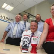 SUPPORT: Guy Robinson and his team at Moore Stephens accountants