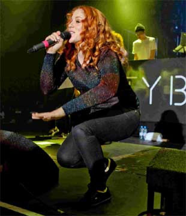 ON FORM: Katy B at The BIC. Picture: www.rockstarimages.co.uk.