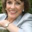 CASTLEPOINT VISIT: Esther Rantzen pictured in her garden in the New Forest