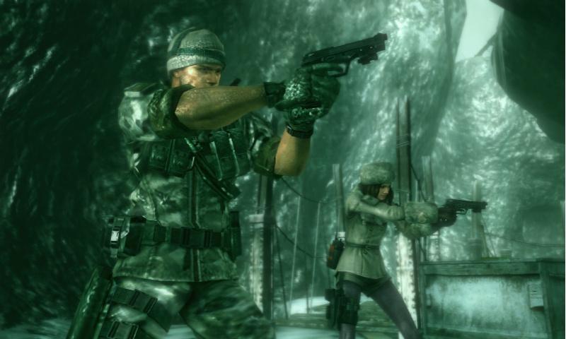 Screens from Resident Evil: Revelations