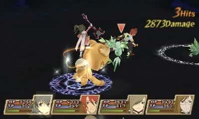 Screenshots from Tales of the Abyss.