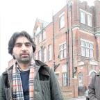 Sharif Ahmed and Mohammad Khanjee at Abu Bakr mosque.