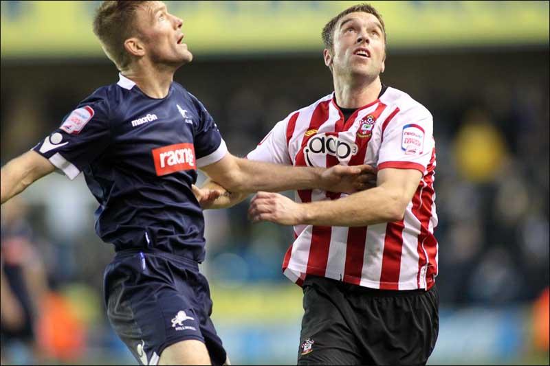 Pictures from the FA Cup match between Saints and Millwall at the New Den. The unauthorised download, copying, editing or distribution of this image is strictly prohibited.