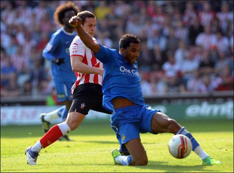 Images from the npower Championship match between Saints and Doncaster Rovers at St Mary's Stadium. The unauthorised downloading, editing, sale or distribution of this image is strictly prohibited. 