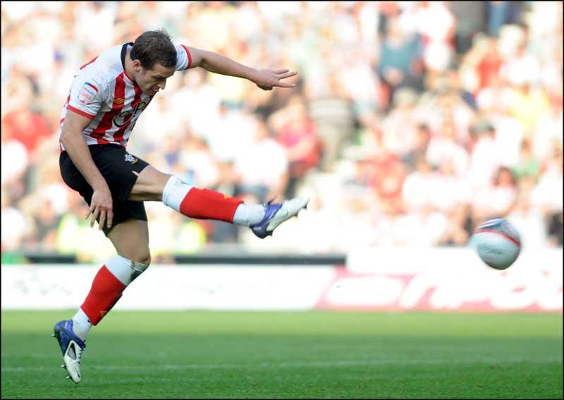 Images from the npower Championship match between Saints and Doncaster Rovers at St Mary's Stadium. The unauthorised downloading, editing, sale or distribution of this image is strictly prohibited. 