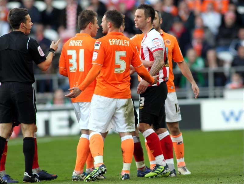 Blackpool v Saints. The unauthorised downloading, editing, copying or distribution of this image is strictly prohibited.