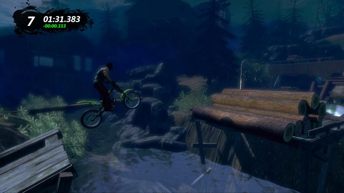 Screenshot of Trials Evolution from Ubisoft.