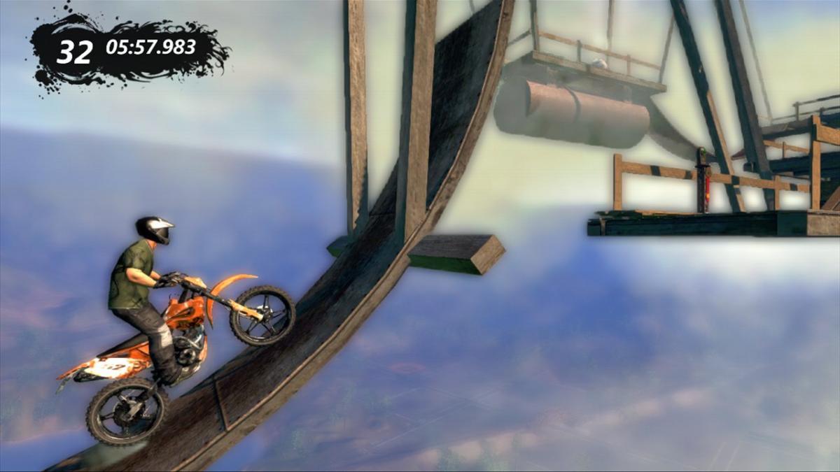 Screenshot of Trials Evolution from Ubisoft.