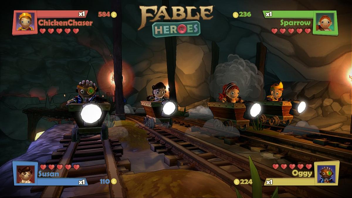 Screenshots from Fable: Heroes