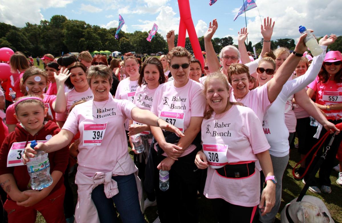 Race for Life Southampton 2012.