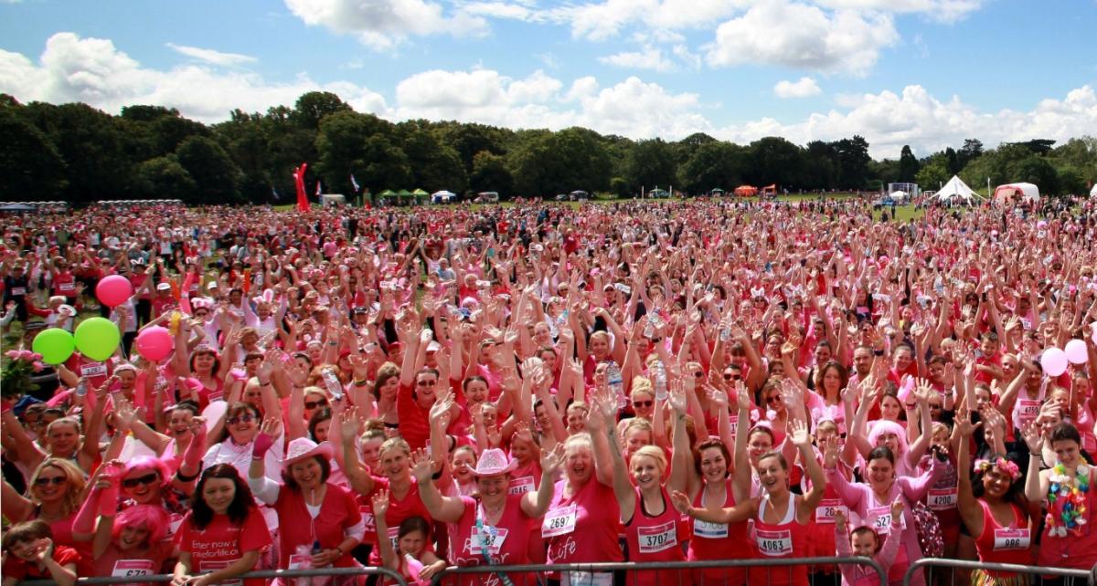 Race for Life Southampton 2012.