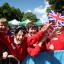 Olympic Torch Relay in Winchester.