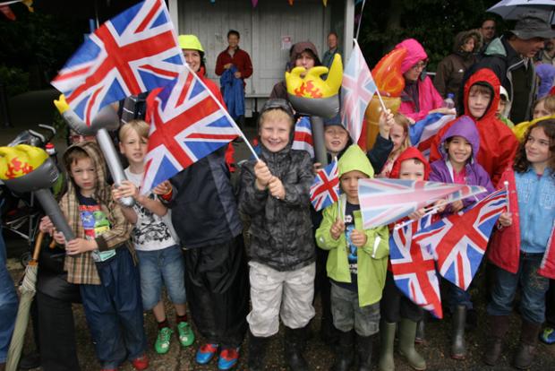 Olympic Torch in the New Forest - Images