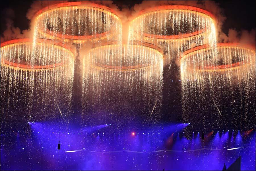 Images from the 2012 Olympic Opening Ceremony