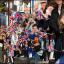 Thousands turn out to greet Ben Ainslie. Picture by Mark Lloyd.