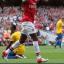 Picture from Arsenal v Saints at Emirates Stadium. The unauthorised downloading, copying, editing, or distribution of this image is strictly prohibited.
