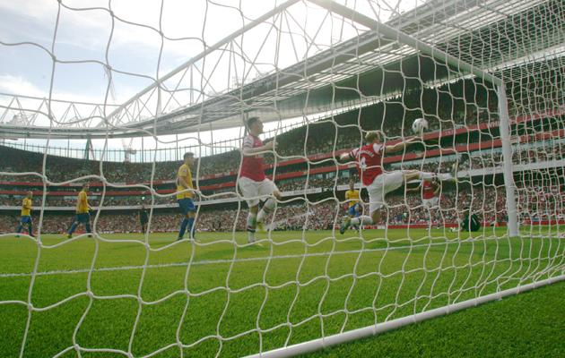 Picture from Arsenal v Saints at Emirates Stadium. The unauthorised downloading, copying, editing, or distribution of this image is strictly prohibited.