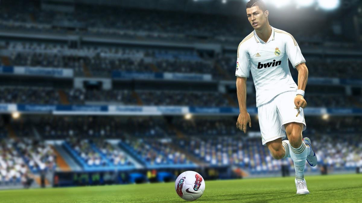 Screen from Pro Evolution Soccer 2013.