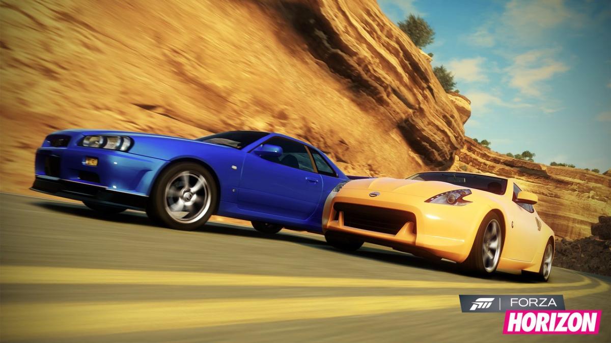 Screens from Forza Horizon.