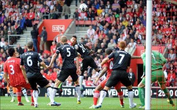 Jose Fonte opens the scoring.