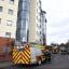Scene of the blaze in West Park Road