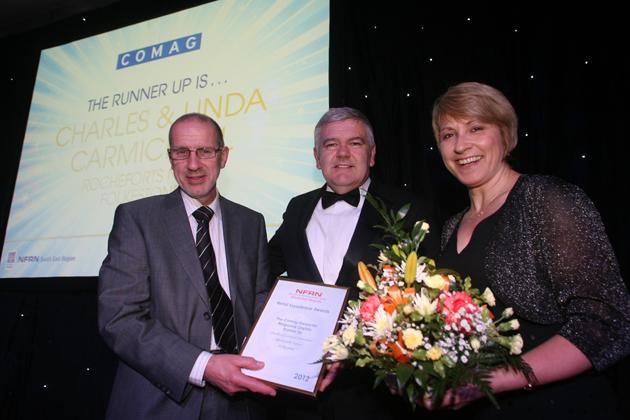 Picture from Daily Echo Newsagent of the Year Awards.