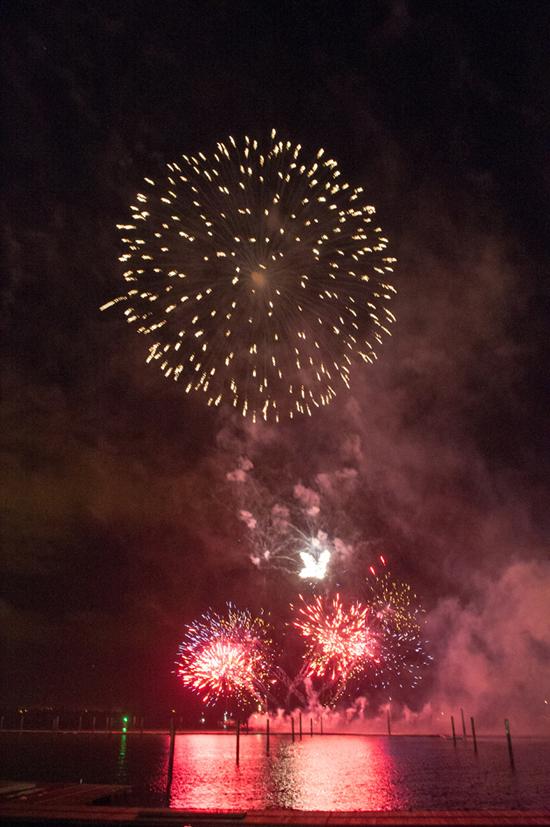 Mayflower Park Fireworks 2012.