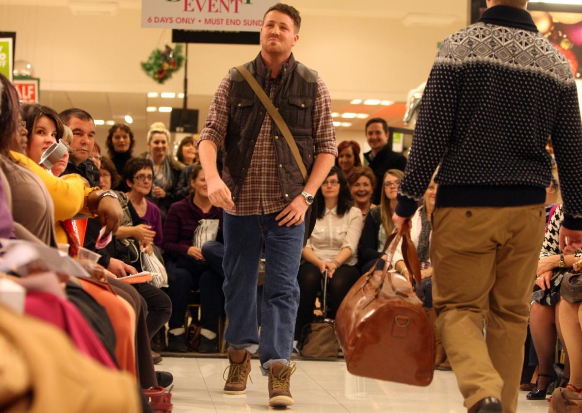 Picture from Debenhams Fashion Show for Marie Curie Cancer Care.