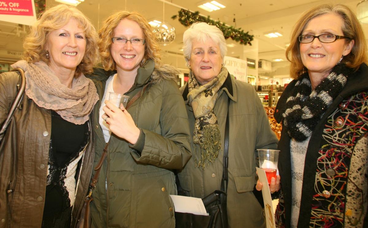 Picture from Debenhams Fashion Show for Marie Curie Cancer Care.