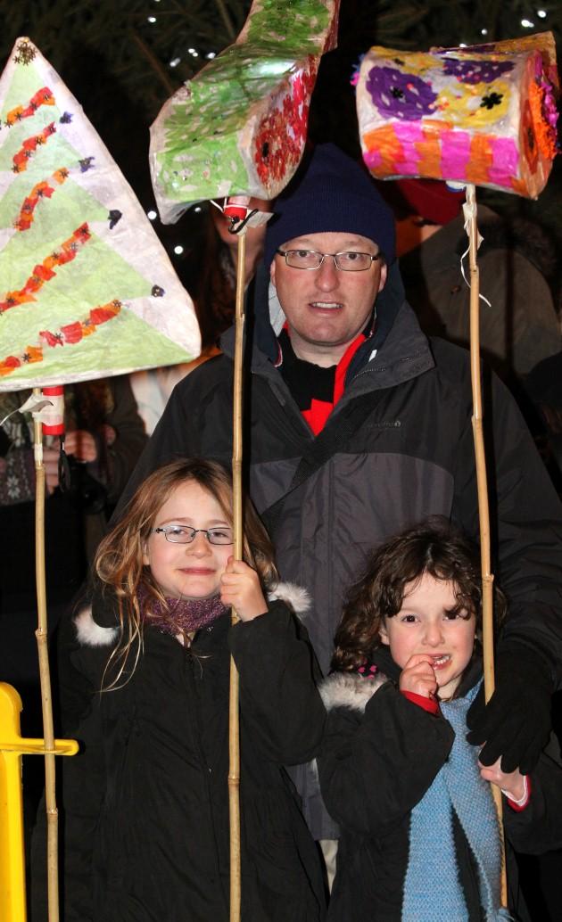 Picture from Romsey Lantern Parade.