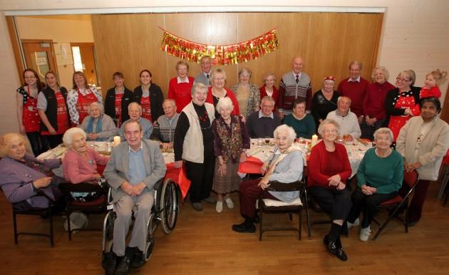 Picture from St John's Hall Christmas lunch.