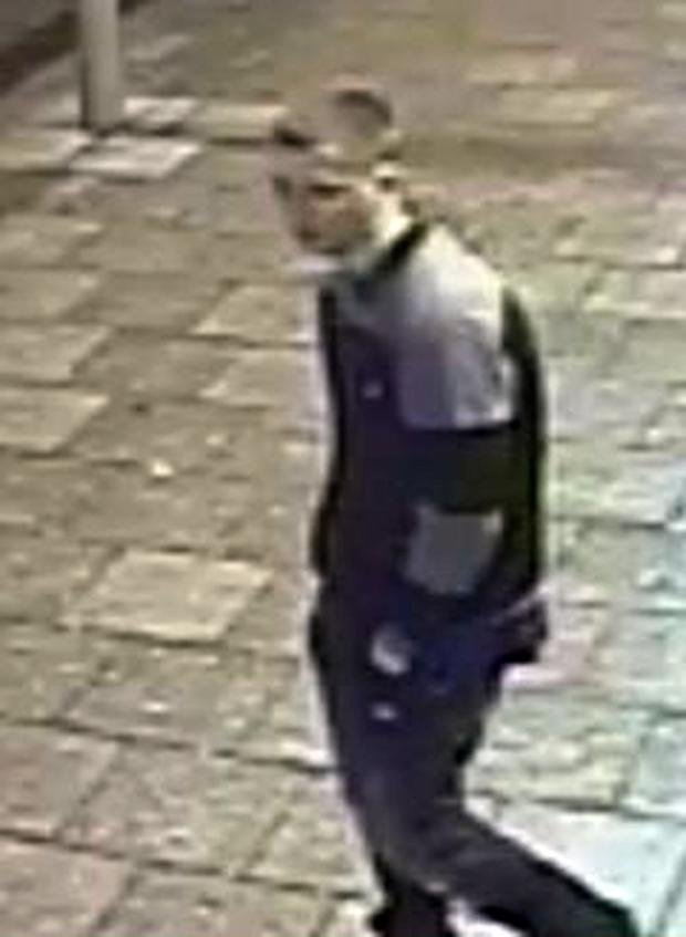 CCTV image of a person the police would like to speak with.