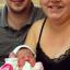 Dan Newman and Kelly Masters with daughter Gracie.