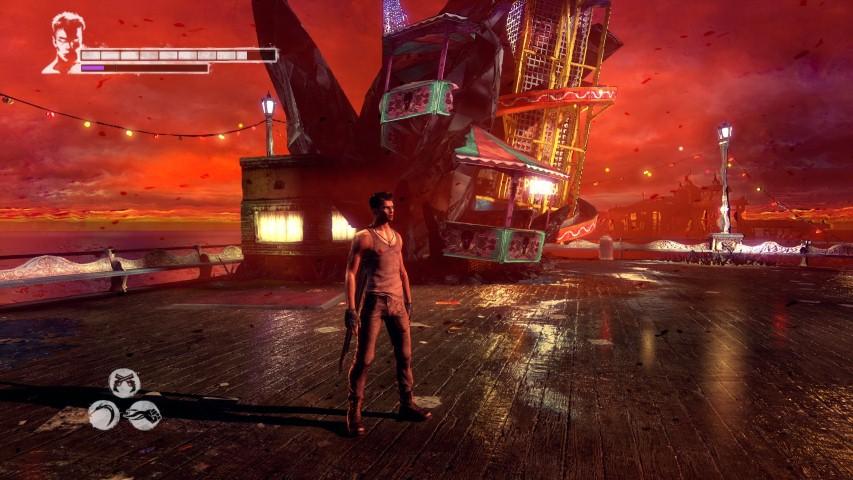 Screenshot from DmC: Devil May Cry.
