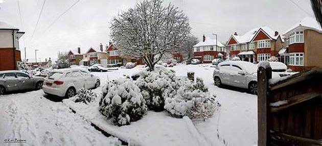 Snow pictures from around Hampshire