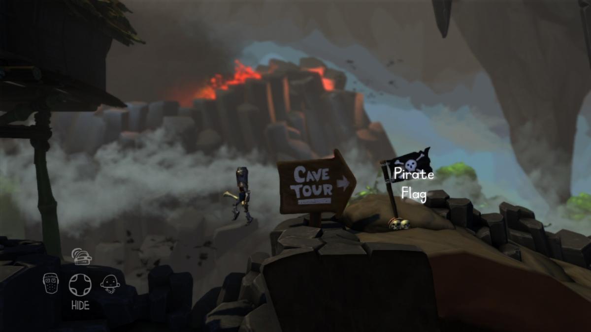 Screenshot from The Cave