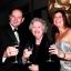 Daily Echo editor Ian Murray with entertainments editor Lorelei Reddin and special guest Josephine Tewson at last nights awards.