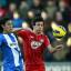 Images from the Premier League match between Wigan Athletic and Saints. The unauthorised downloading, copying, editing, or distribution of this image is strictly prohibited.