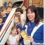 GB Canoeist Jonathan Boyton and Paracanoeist Jeanette Chippington visit Meonstoke Infants. Echo picture by Joanna Mann. Order no: 15865219