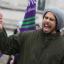 Protests outside Civic Centre ahead of crucial budget vote