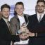 Alt-J with their Mercury Music Award