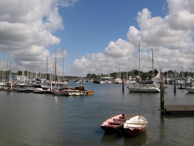 A sunny afternoon on the River Hamble, by Daily Echo reader Alison Parsons. Caught on Camera August 16, 2012.