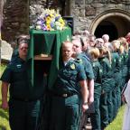 Hundreds attend funeral of ambulance driver