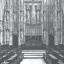 Inside Winchester Cathedral, where the concert was being staged