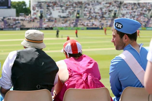 Pictures of fans from the England v New Zealand One Day International.