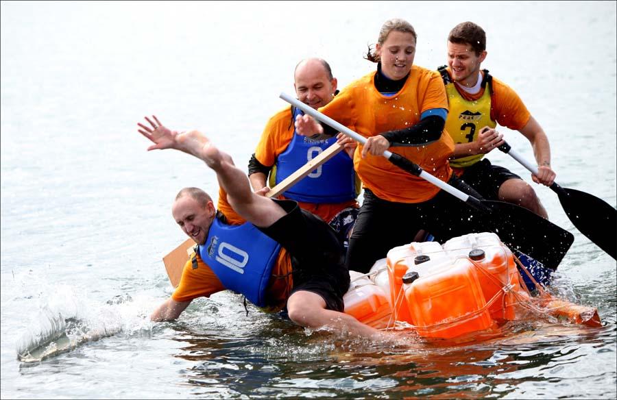 Pictures from Waterside Raft Race